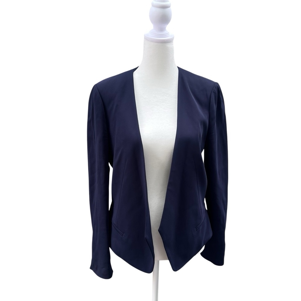 Rebecca Taylorโ Devin Cropped Blazer Navy Size 4